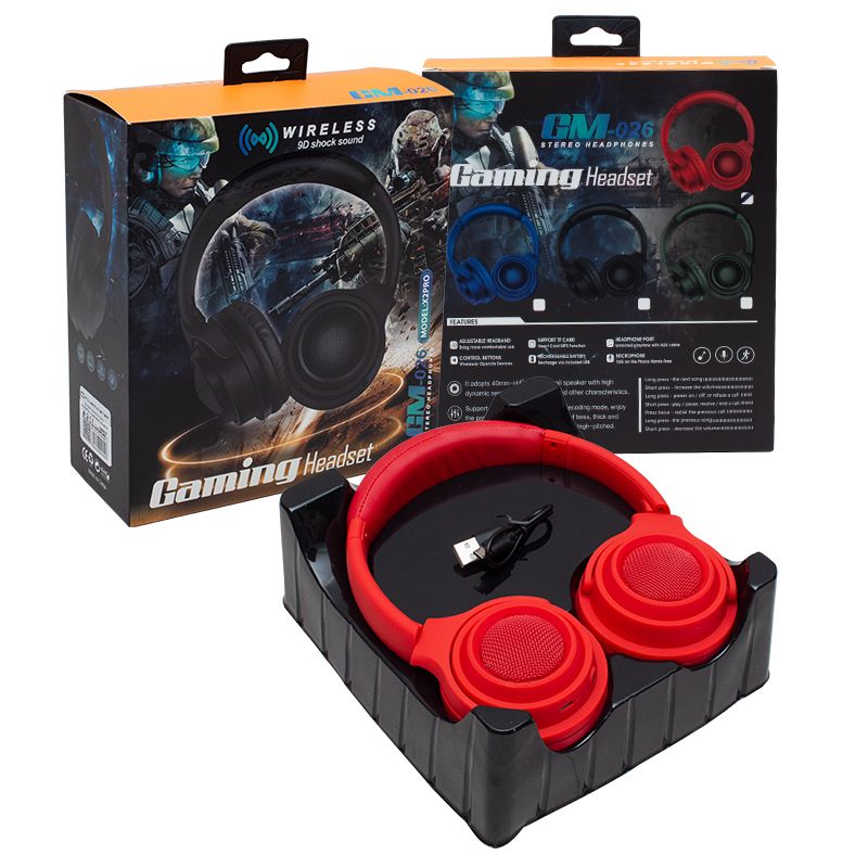  POWERMASTER GM-026 GAMING OYUNCU MİKROFONLU BLUETOOTH KABLOSUZ KULAKLIK