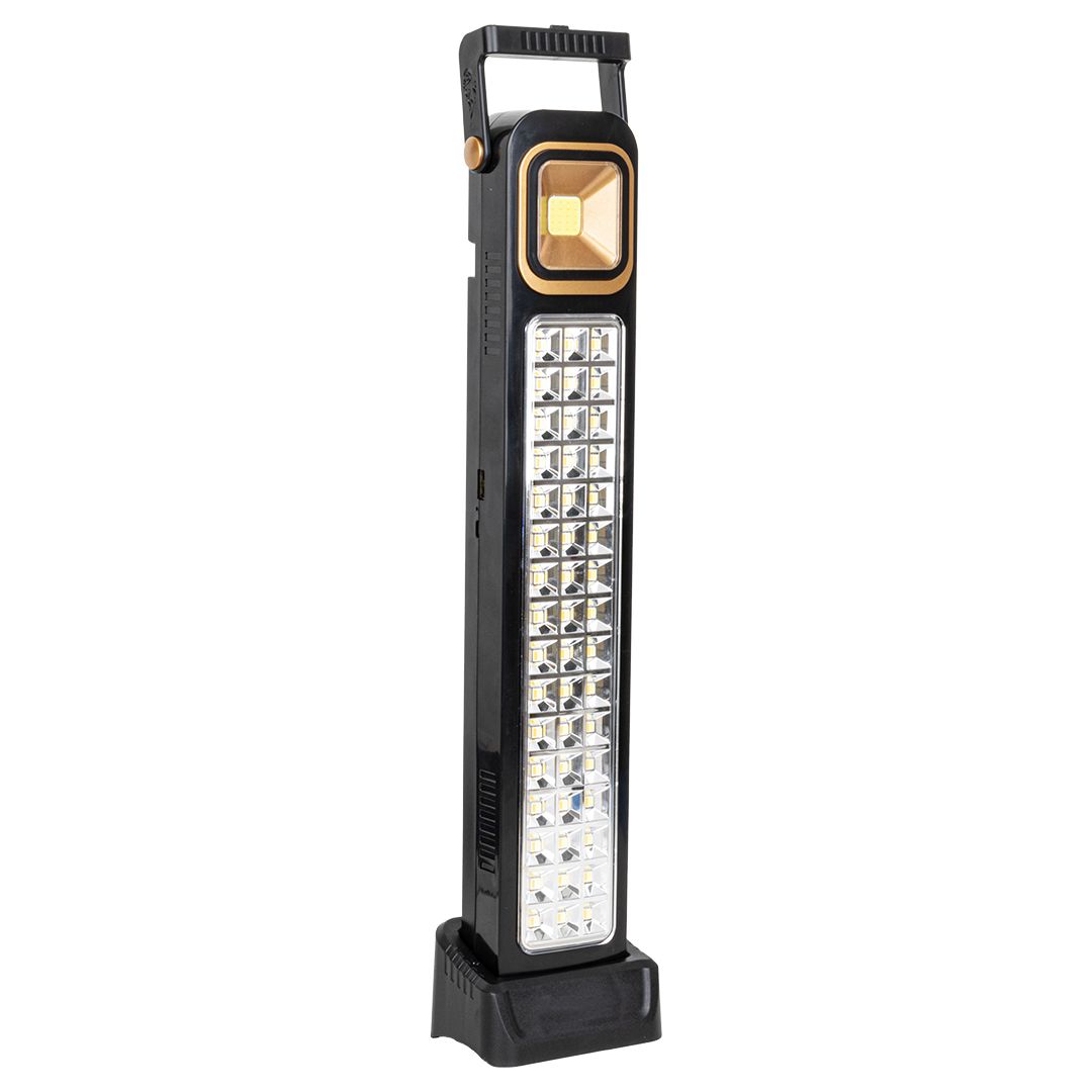  POWERMASTER KS-848 2 WATT COB LED + 48 LEDLİ SOLAR ŞARJLI IŞILDAK