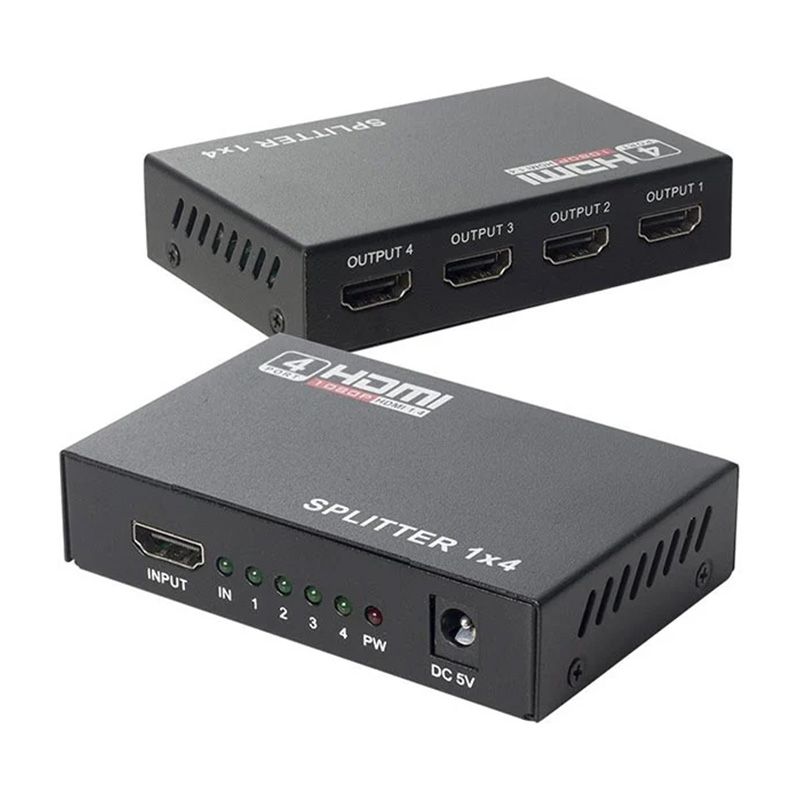  POWERMASTER PM-12080 1.4V 4 PORT HDMI SPLITTER DAĞITICI