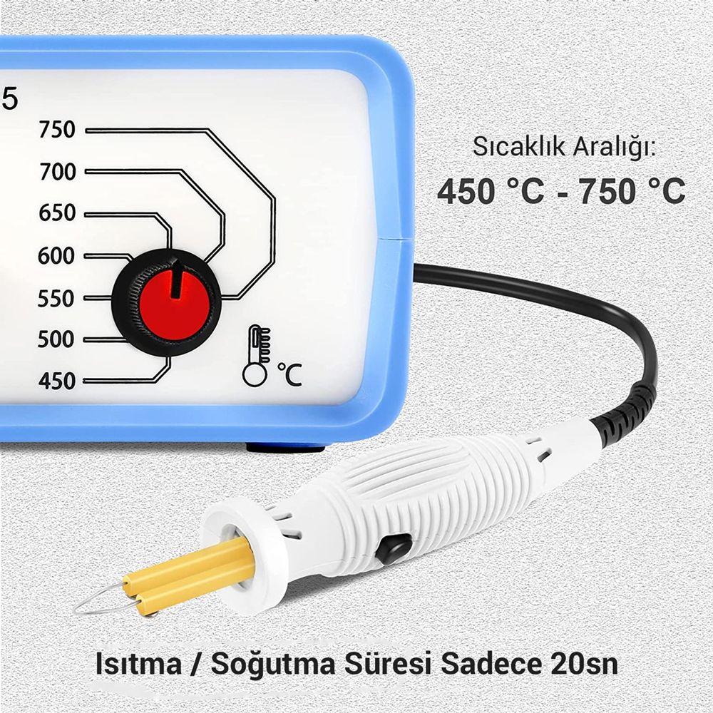  POWERMASTER PM-15903 ISI AYARLI ANALOG AHŞAP YAKMA HAVYASI