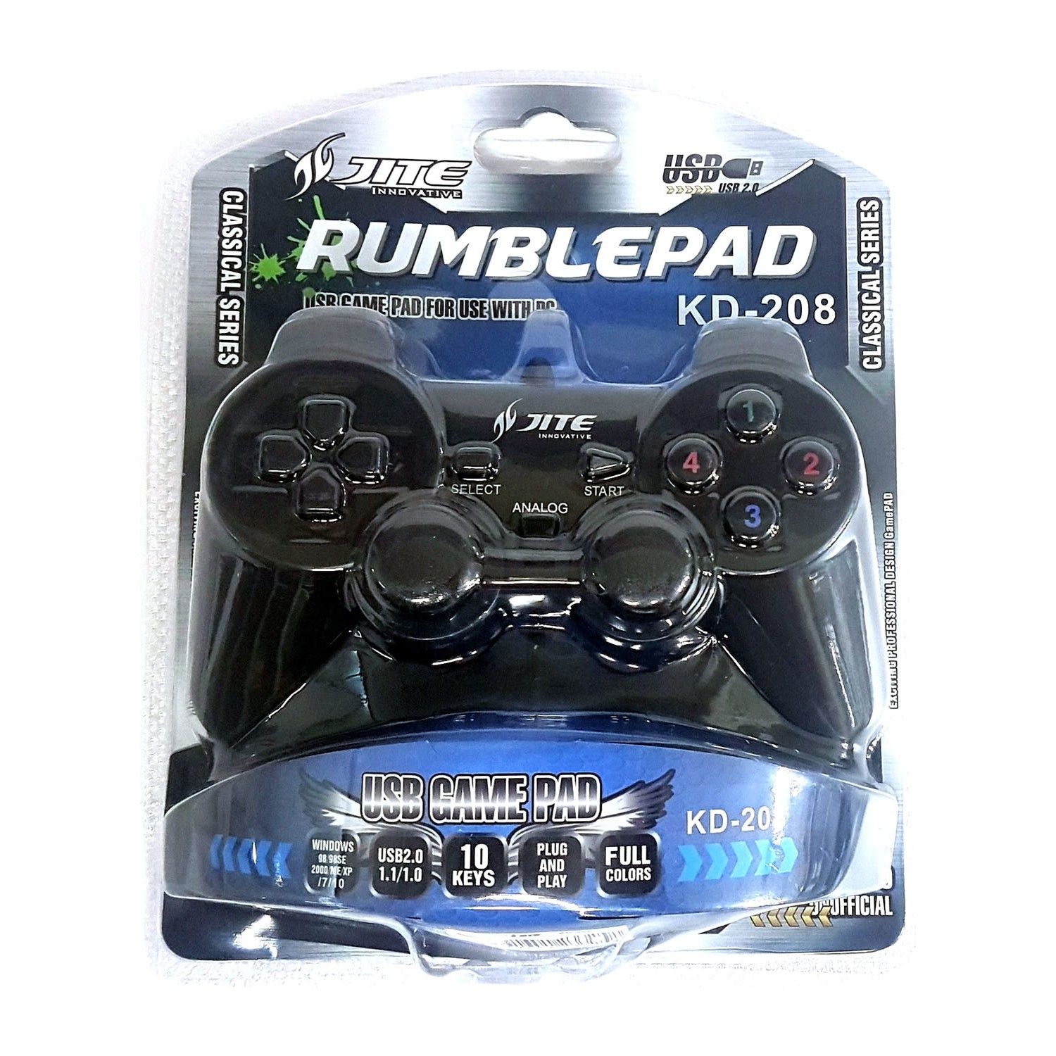  POWERMASTER PM-17172 USB GAME PAD JOYSTICK TİTREŞİMLİ ANALOG OYUN KOLU