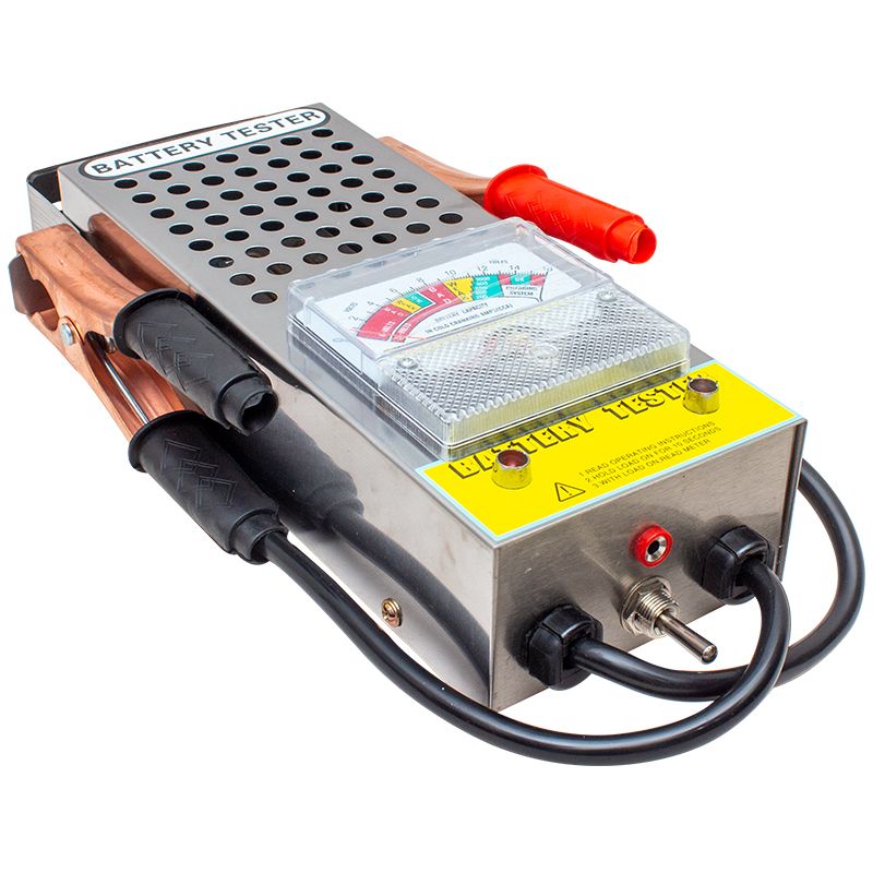  POWERMASTER PM-19432 6V/12V 125 AMPER PROFESYONEL ANALOG AKÜ TEST CİHAZI