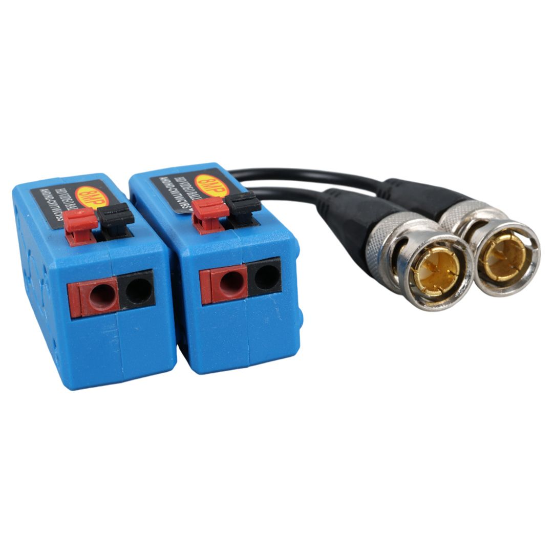  POWERMASTER PM-3893 4MP MAX 600 METRE HD-TVI/CVI/AHD/CVBS HD VIDEO BALUN