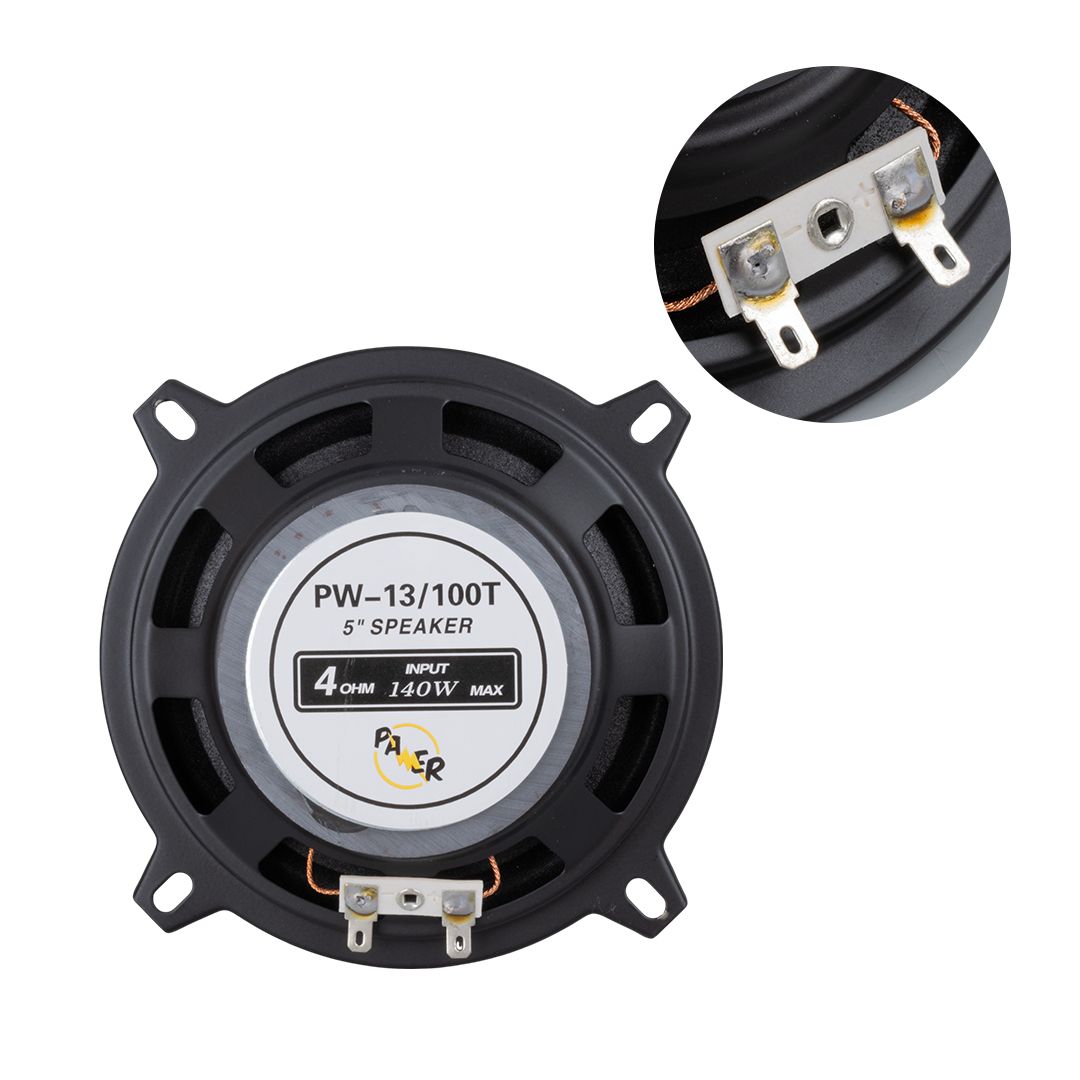  POWERMASTER PW-13T 4 OHM 100 WATT 13 CM TWETEERLI TEKLİ HOPARLÖR