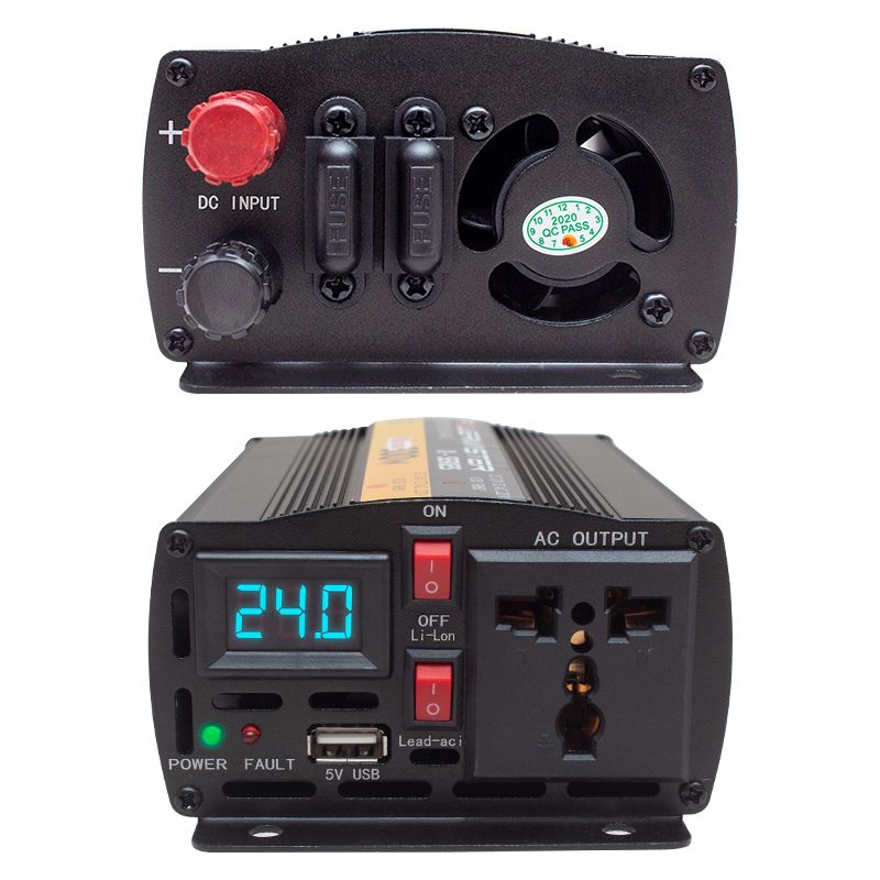  POWERMASTER PWR300-24 TEK DIGITAL EKRAN 24 VOLT 300 WATT MODIFIED SINUS WAVE İNVERTER