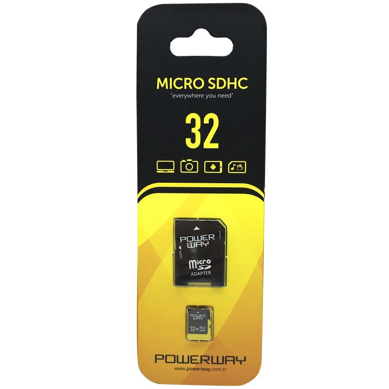  POWERWAY PWR-32 32 GB MICRO SD HAFIZA KARTI