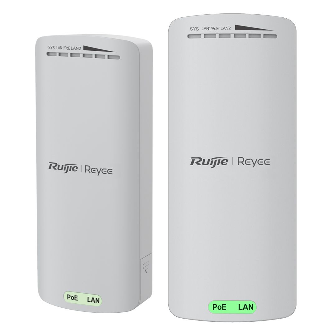 RUIJIE REYEE RG-EST100-E OUTDOOR 300 MBPS 2.4 GHZ 2Lİ PAKET DIŞ MEKAN ACCESS POINT (2Lİ PAKET)