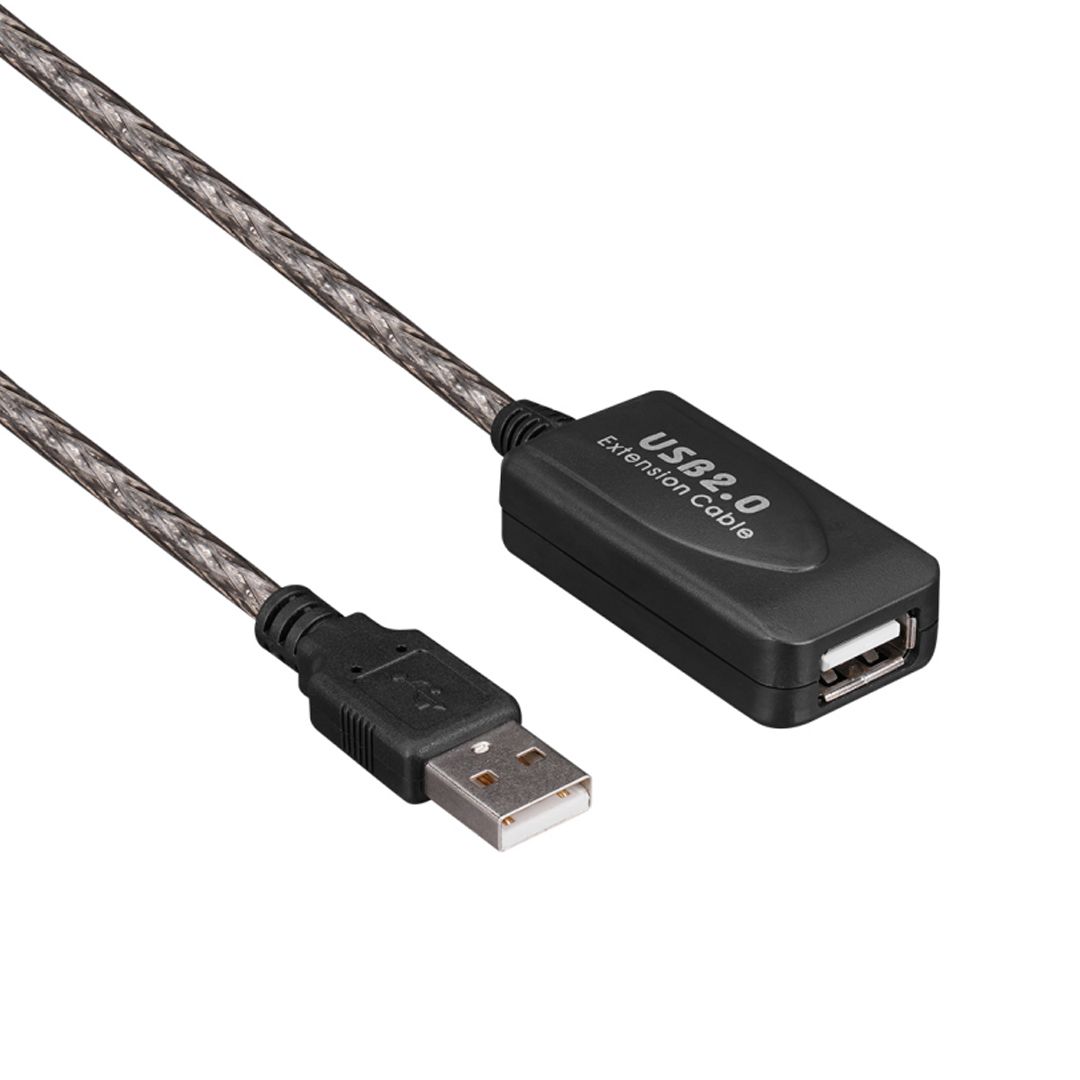 S-LINK SL-350A 5 METRE ŞEFAFF USB 2.0 UZATMA KABLOSU