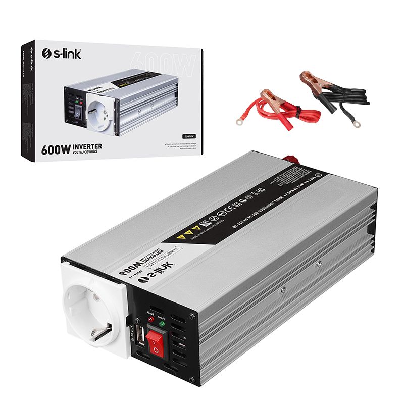 S-LINK SL-600W 600W DC12V-AC230V INVERTER