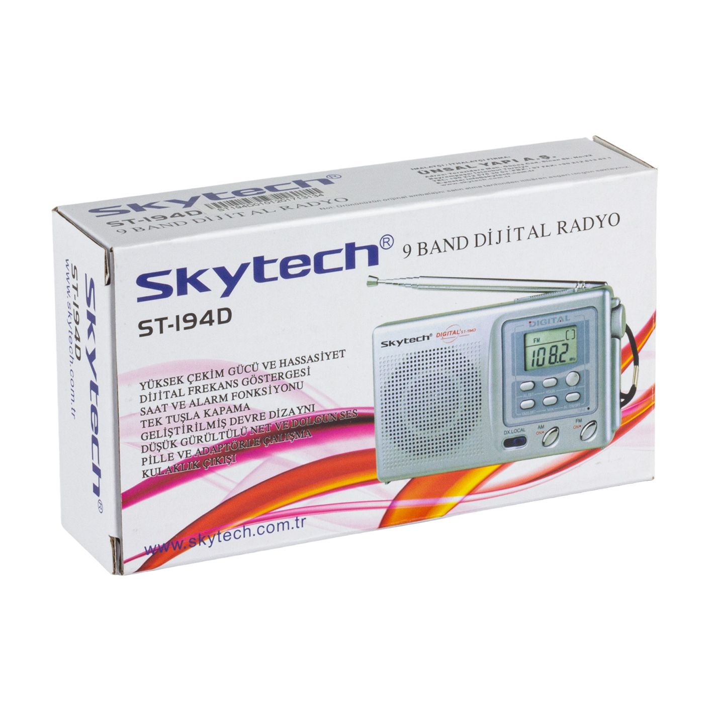  SKYTECH ST-194D 9 BAND DIGITAL RADYO