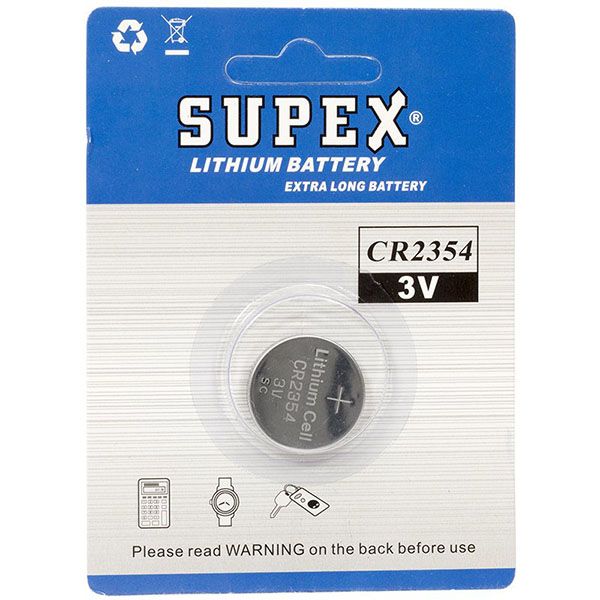  SUPEX CR2354 3V LİTYUM PİL TEKLİ