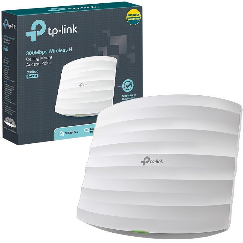  TP-LINK EAP115 300 MBPS KABLOSUZ N TAVAN TİPİ ACCESS POINT