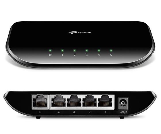  TP-LINK TL-SG1005D 5 PORT 10/100/1000 GIGABIT SWITCH