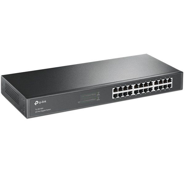  TP-LINK TL-SG1024 24 PORT 10/100/1000 MBPS RACKMOUNT GIGABIT SWITCH