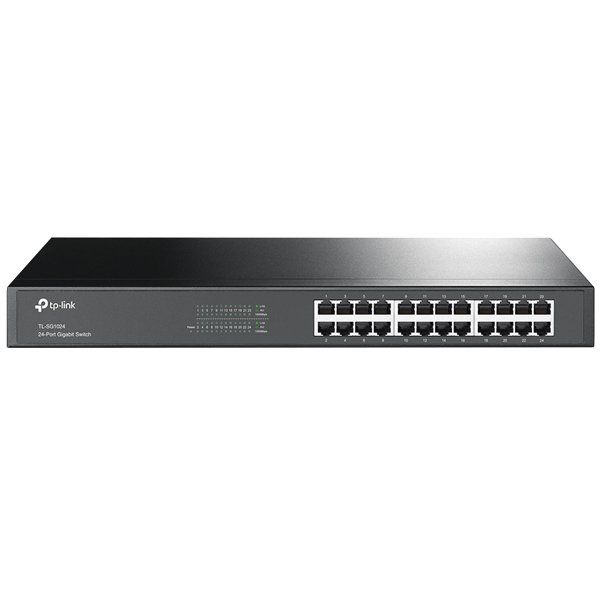  TP-LINK TL-SG1024 24 PORT 10/100/1000 MBPS RACKMOUNT GIGABIT SWITCH