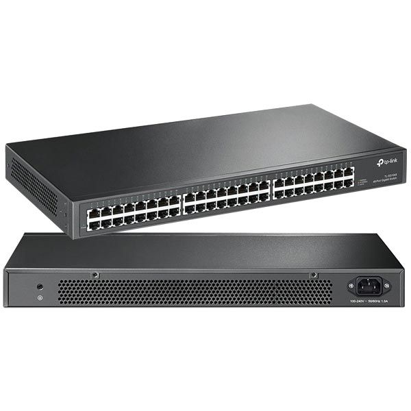  TP-LINK TL-SG1048 48 PORT 10/100/1000 MBPS RACKMOUNT GIGABIT SWITCH