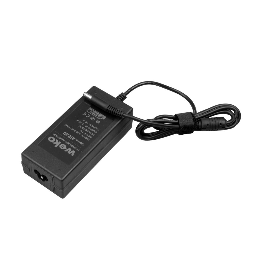  WEKO 19 VOLT - 3.42 AMPER - 65 WATT 4.5*3.0 UÇLU YERLİ ÜRETİM NOTEBOOK ADAPTÖR