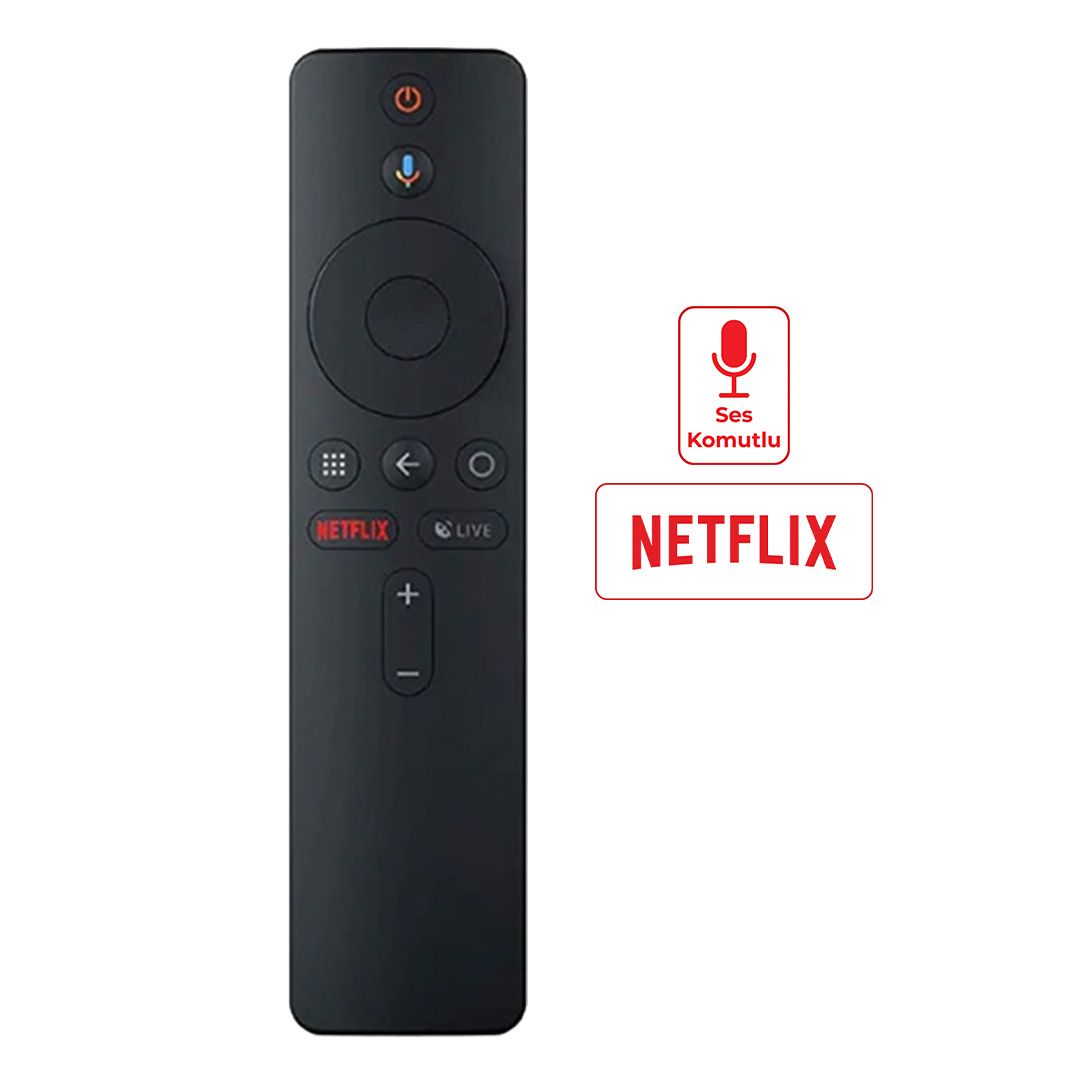  WEKO KR XIAOMI MI BOX S NETFLIX TUŞLU 4K ANDROİD TV BOX KUMANDA HRM1790