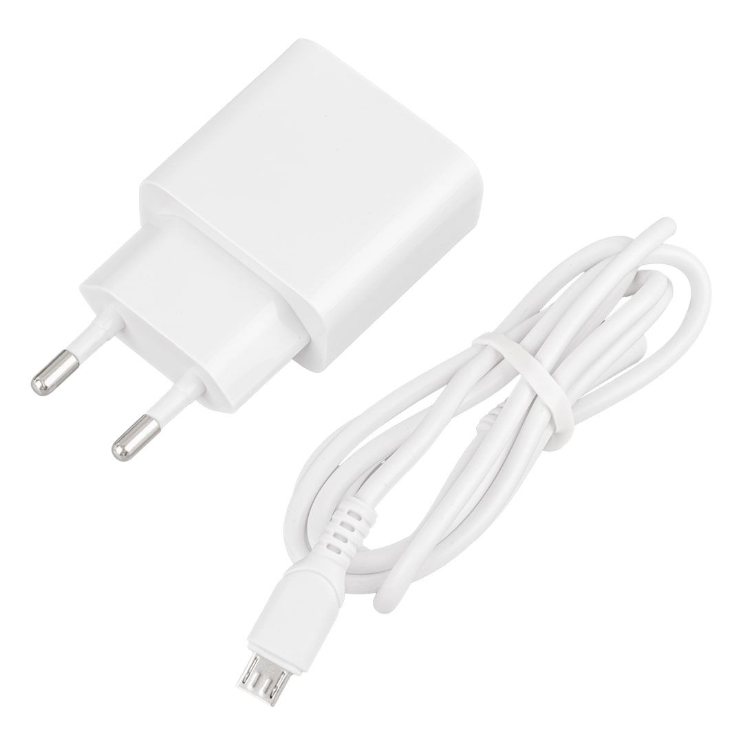  WEKO WK-21436 M7 2.1 AMPER ŞARJ BAŞLIK ADAPTÖRÜ + MICRO USB KABLO (NO:3)