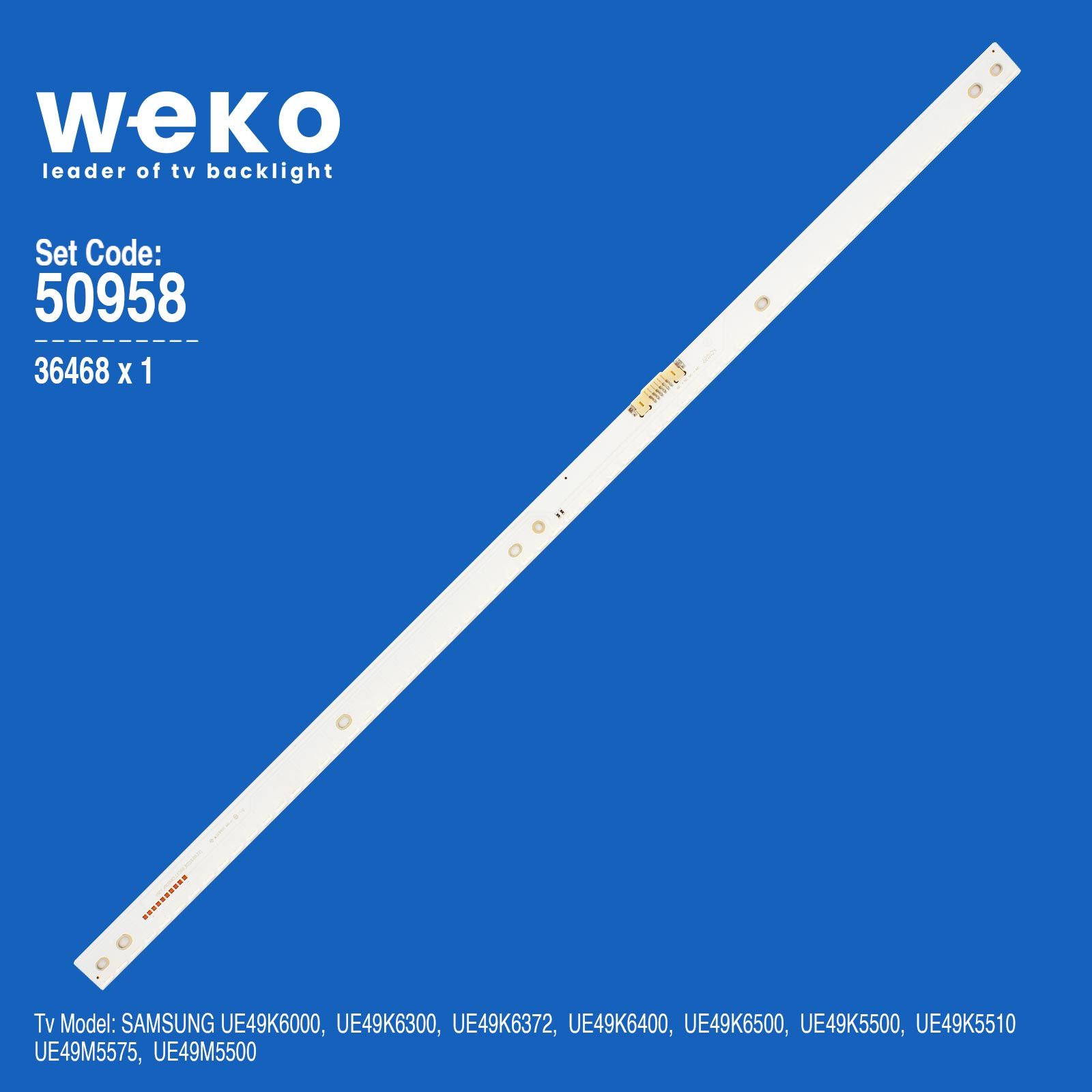  WKSET-5958 36468X1 S_K5.5/6.2K_49_SFL70_64LED_REV2.0_160129_LM41-00300A   1 ADET LED BAR (64LED)