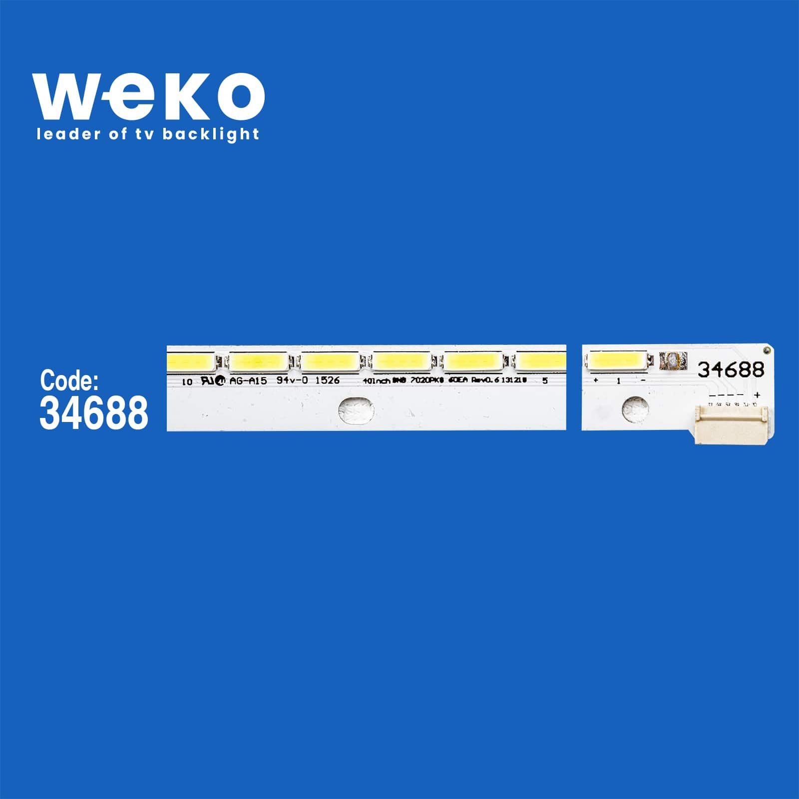  WKSET-6127 34688X1 40INCH SNB 7020PKG 60EA REV0.6 131219  1 ADET LED BAR (60LED)