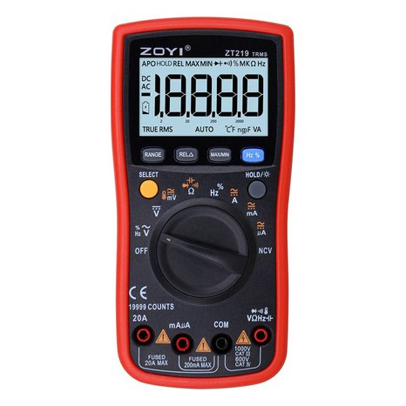  ZOYI ZT-219 TRUE RMS DİJİTAL ÖLÇÜ ALETİ