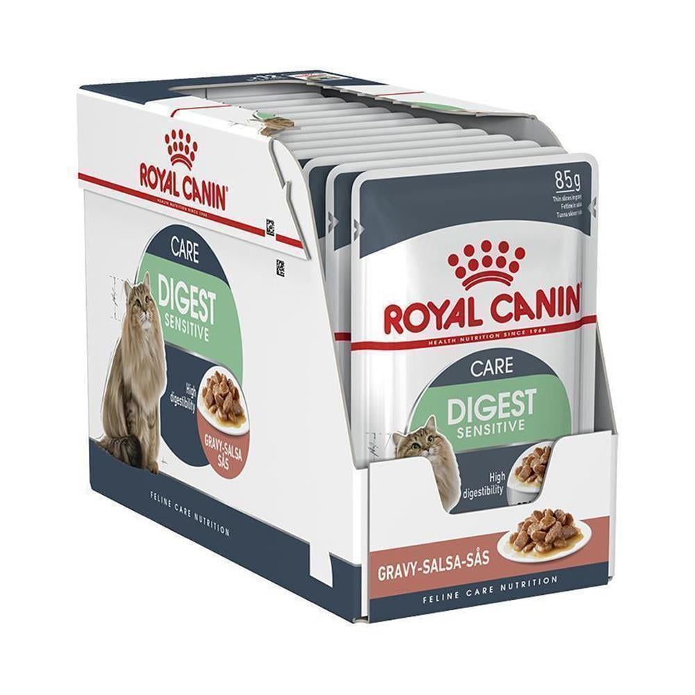 Royal Canin Digest Sensitive Gravy Kedi Yaş Maması 85 gr 12 Adet