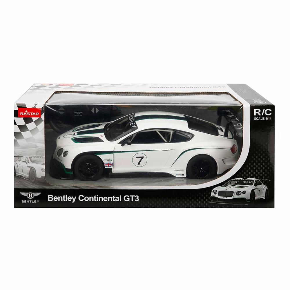  1:14 Uzaktan Kumandalı Bentley Continental GT3 Araba 34 cm.