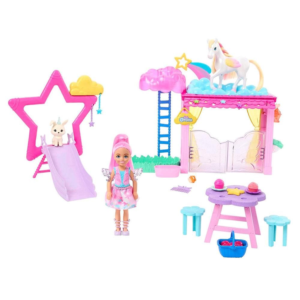  Barbie A Touch Of Magic Chelsea ve Pegasus Oyun Seti HNT67