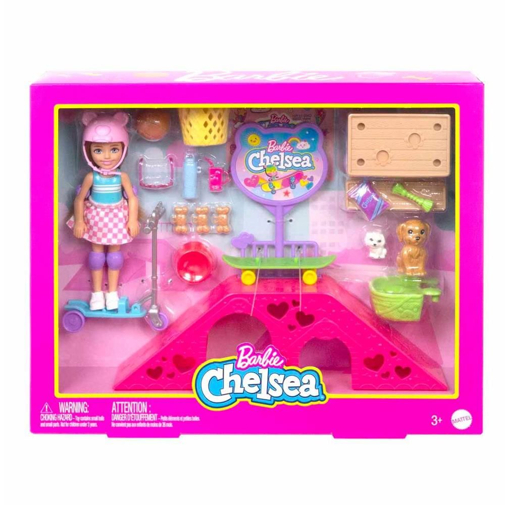  Barbie Chelsea Kaykay Parkı HJY35