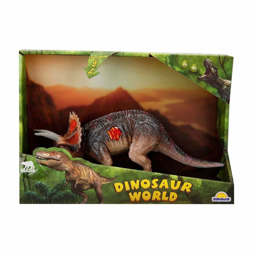  Dinosaur World Sesli Dinozorlar 23 cm