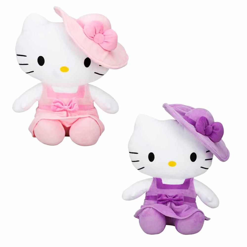 Hello Kitty Şapkalı Peluş Oyuncak 36 cm.