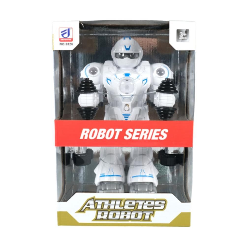  Işıklı Sporcu Atletik Robot 26 cm