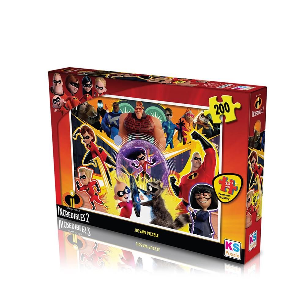 Ks Games 200 Parça Incredibles Puzzle