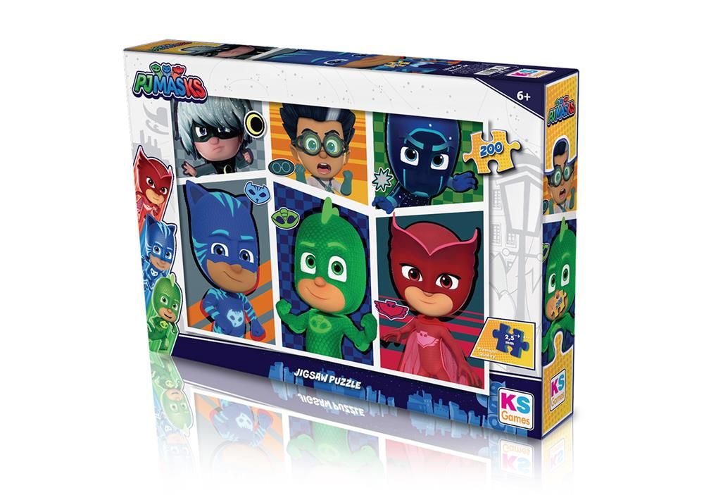 Ks Games 200 Parça PJ Masks Puzzle