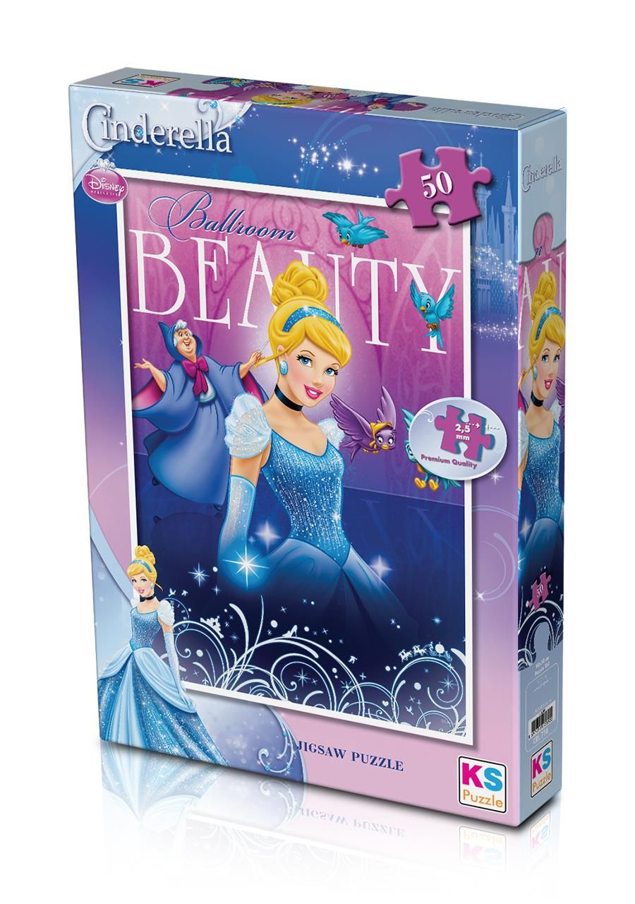 Ks Games 50 Parça Cinderella Puzzle