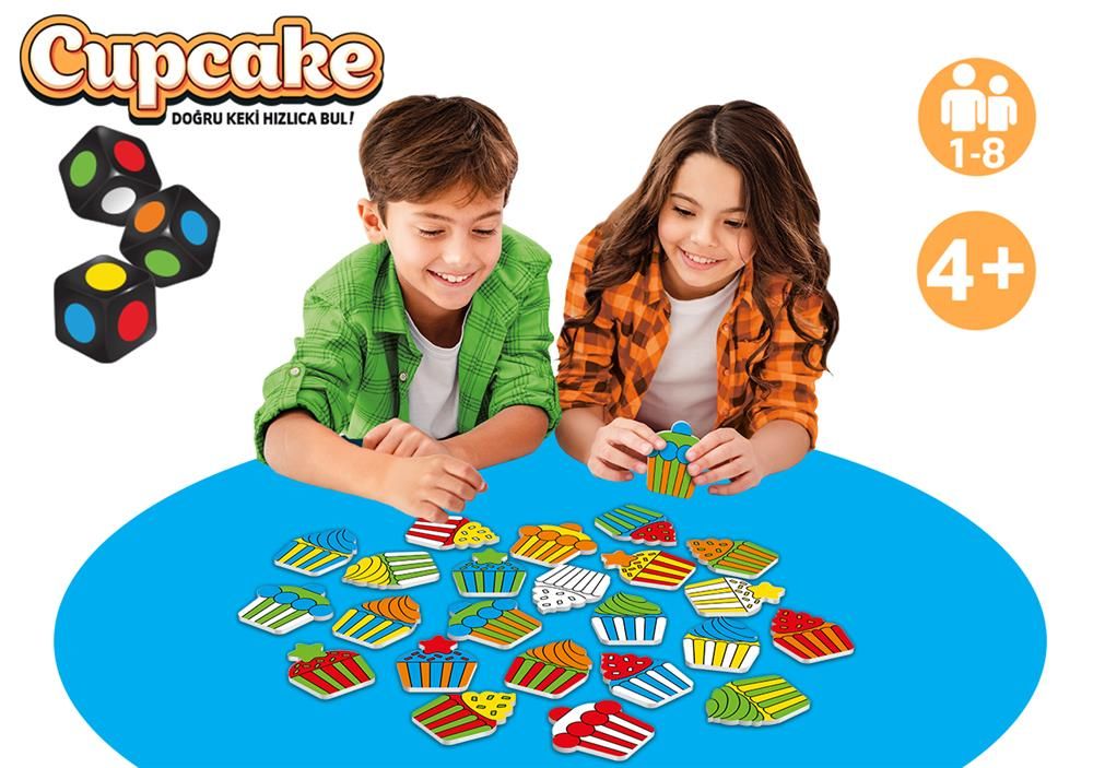  Ks Games Cupcake Eğlenceli Kutu Oyunu