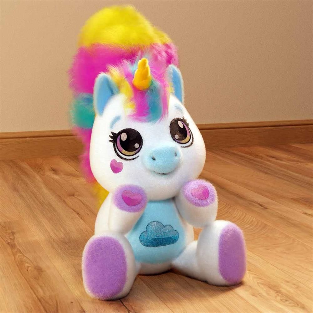  Lily Sesli ve Işıklı Unicorn Peluş