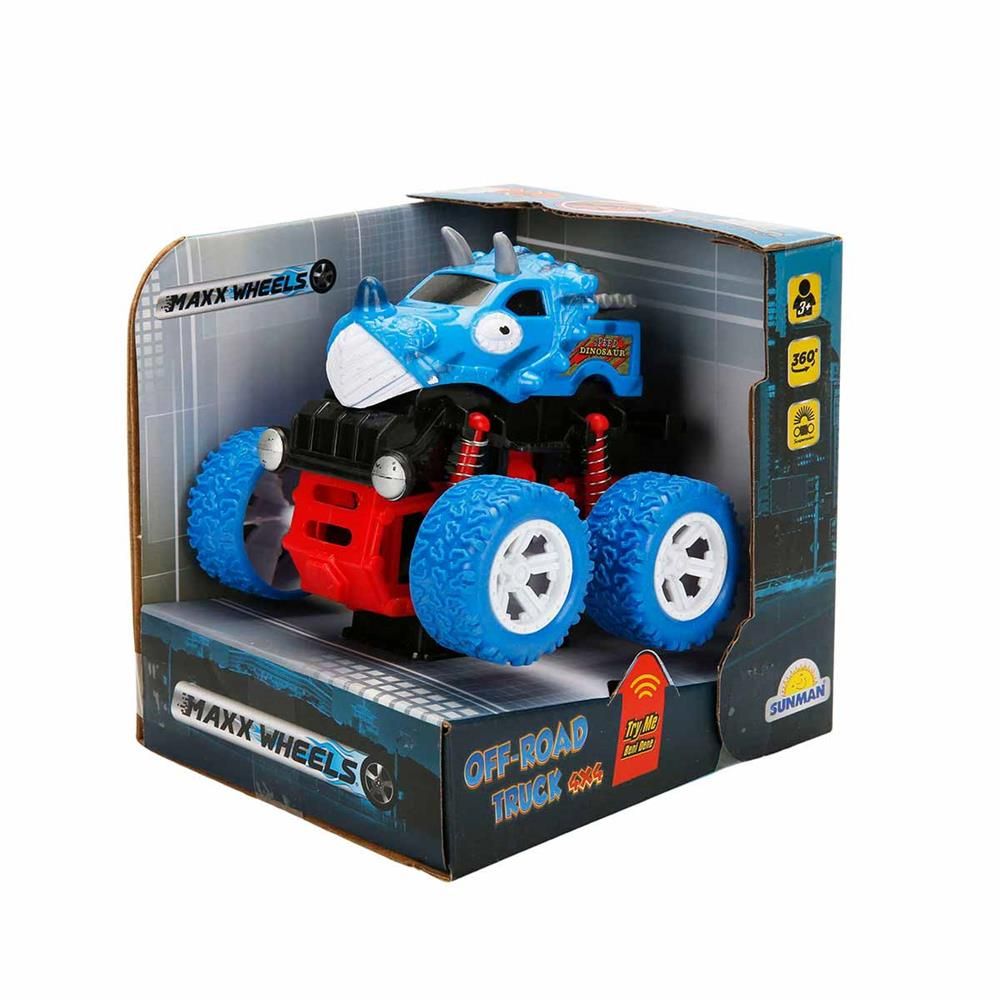  Maxx Wheels Speed Dinosaur Off Road Aracı 10 cm