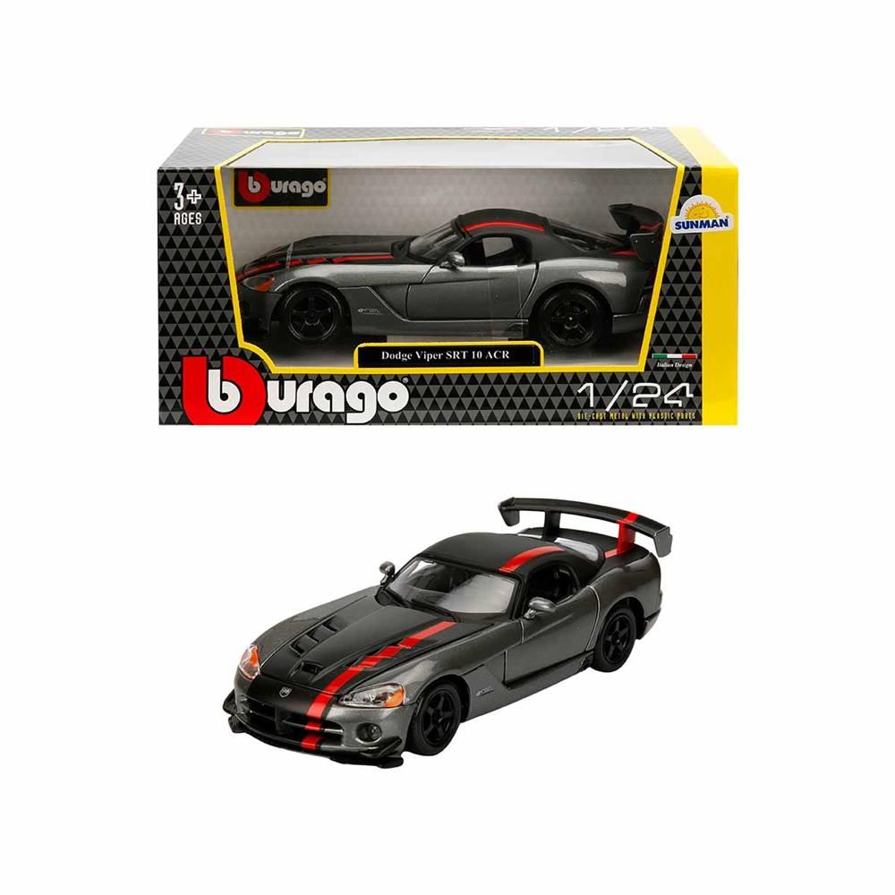 S00022114 BURAGO 1/24 DODGE VIPER SRT 10 ACR -SUN