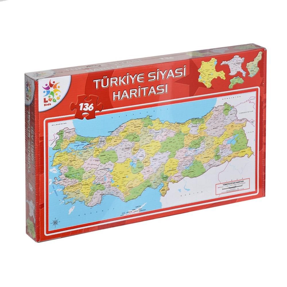  Türkiye Siyasi Haritası Puzzle