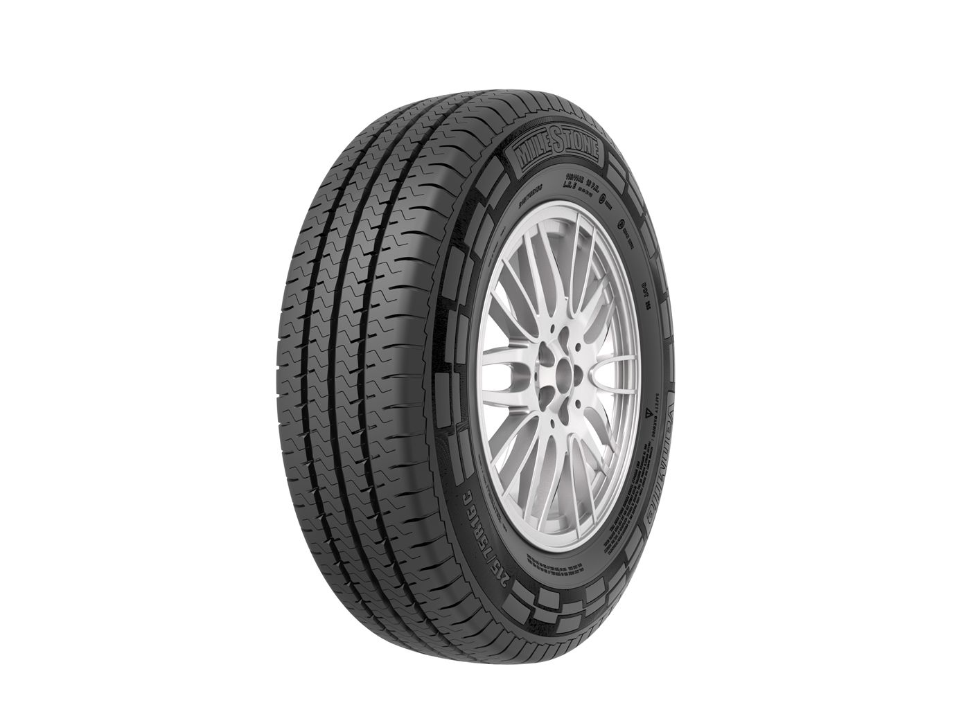  Milestone 205/70R15C 106/104R TL 8PR Vanmile Hafif Ticari Yaz Lastiği (Üretim Yılı:2024)