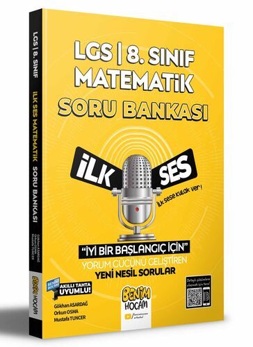 2022 LGS İlk SES Yeni Nesil Matematik Soru Bankası Benim Hocam Yayınları