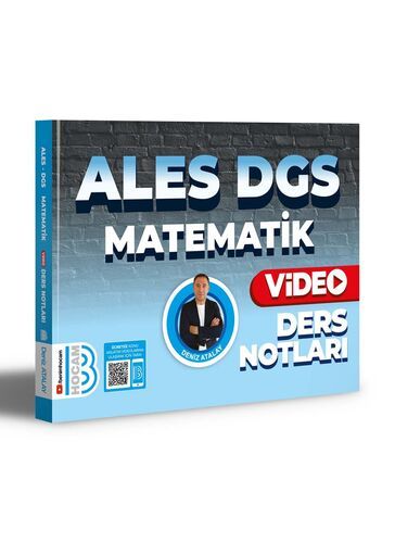 2024 ALES DGS Matematik Video Ders Notları Benim Hocam Yayınları