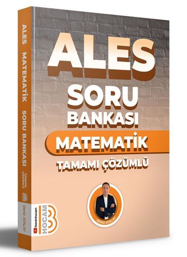 2024 ALES Matematik Tamamı Çözümlü Soru Bankası Benim Hocam Yayınları