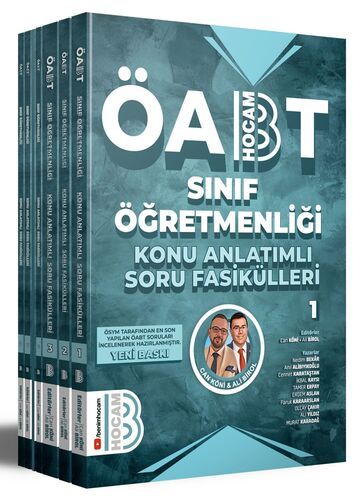 2024 ÖABT Sınıf Öğretmenliği Konu Anlatımlı Soru Fasikülleri 1-2-3-4-5-6-7 Benim Hocam Yayınları