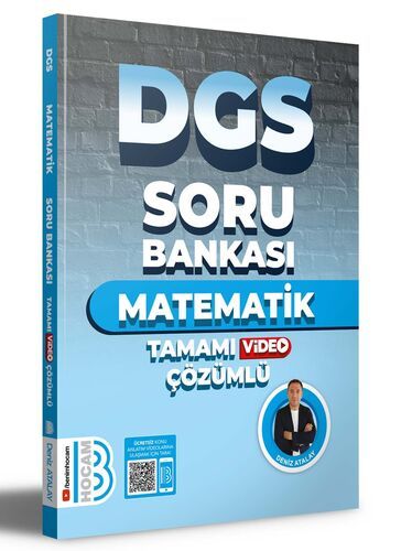 2024 DGS Matematik Tamamı Çözümlü Soru Bankası Benim Hocam Yayınları