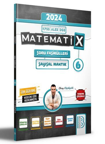 2024 KPSS ALES DGS Matematix Soru Fasikülleri-6  Benim Hocam Yayınları