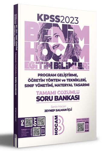 Benim Hocam 2023 KPSS Eğitim Bilimleri Program Geliştirme Öğretim Yöntem ve Teknikleri Sınıf Yönetimi, Materyal Tasarımı Tamamı