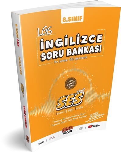 Benim Hocam Yayınları LGS 8.Sınıf SES Serisi İngilizce Soru Bankası